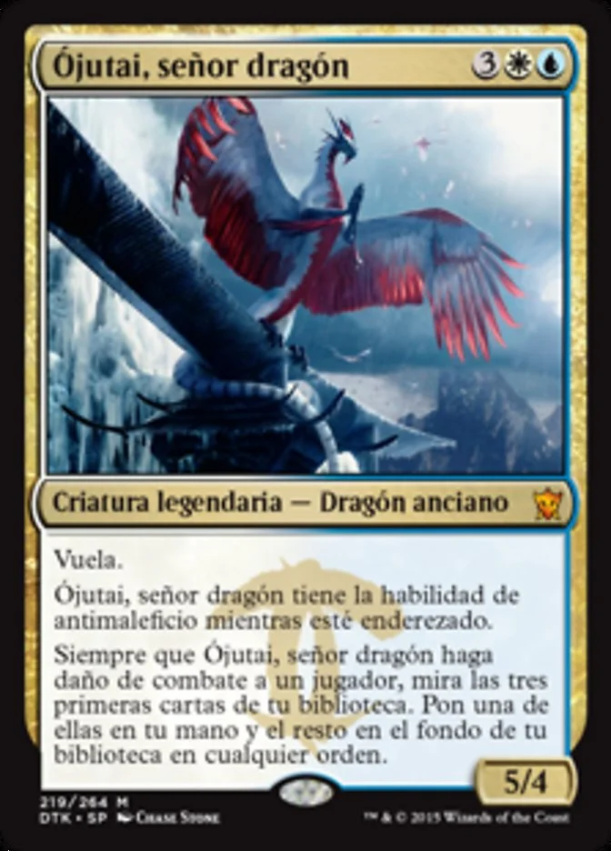 Ójutai, señor dragón (Dragons of Tarkir) - Magic: The Gathering in TCG Land
