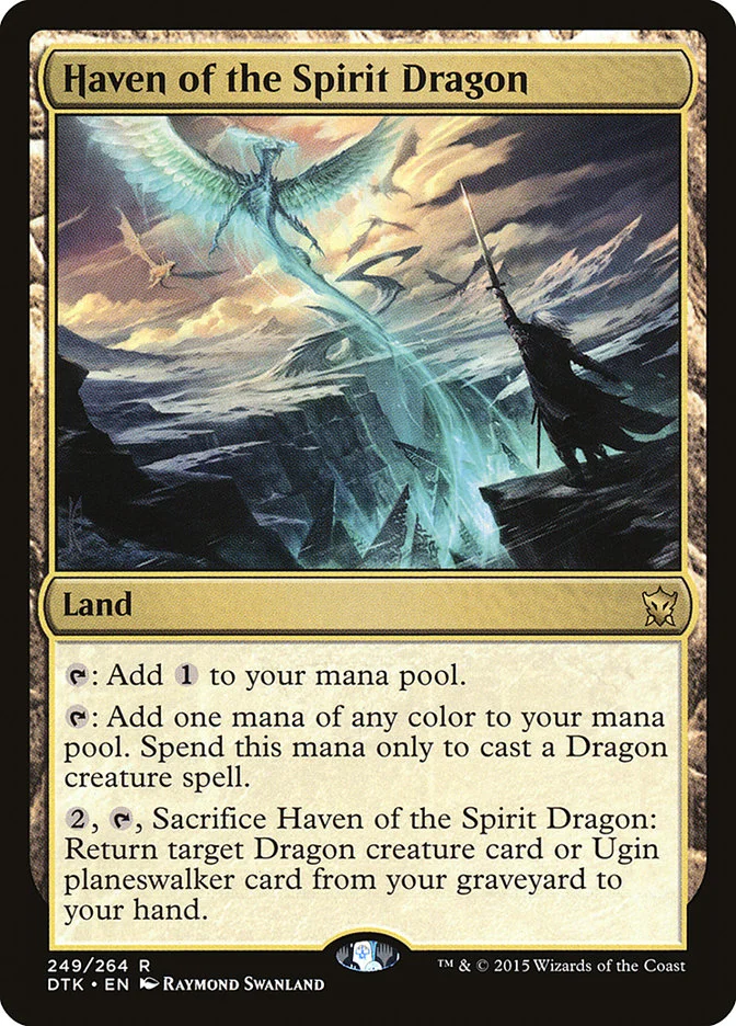 Haven of the Spirit Dragon (Dragons of Tarkir) - Magic: The Gathering in TCG Land