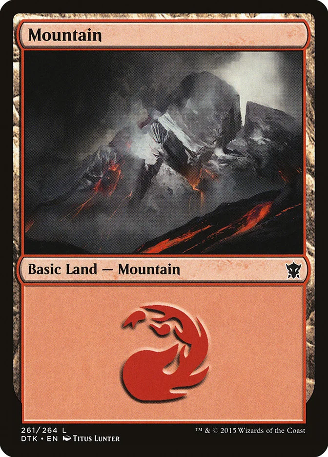Mountain (Dragons of Tarkir) - Magic: The Gathering in TCG Land