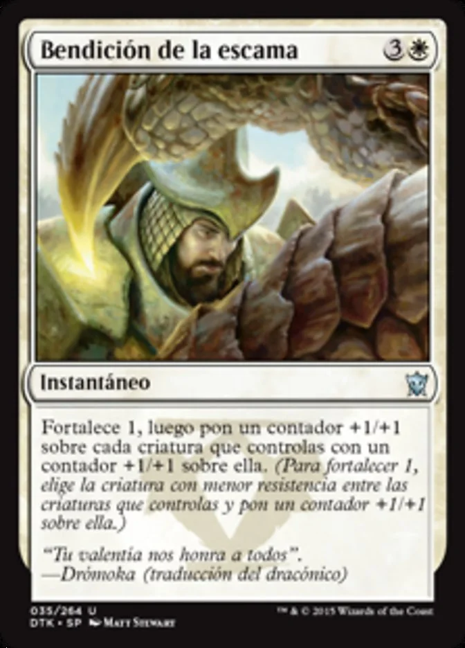 Bendición de la escama (Dragons of Tarkir) - Magic: The Gathering in TCG Land