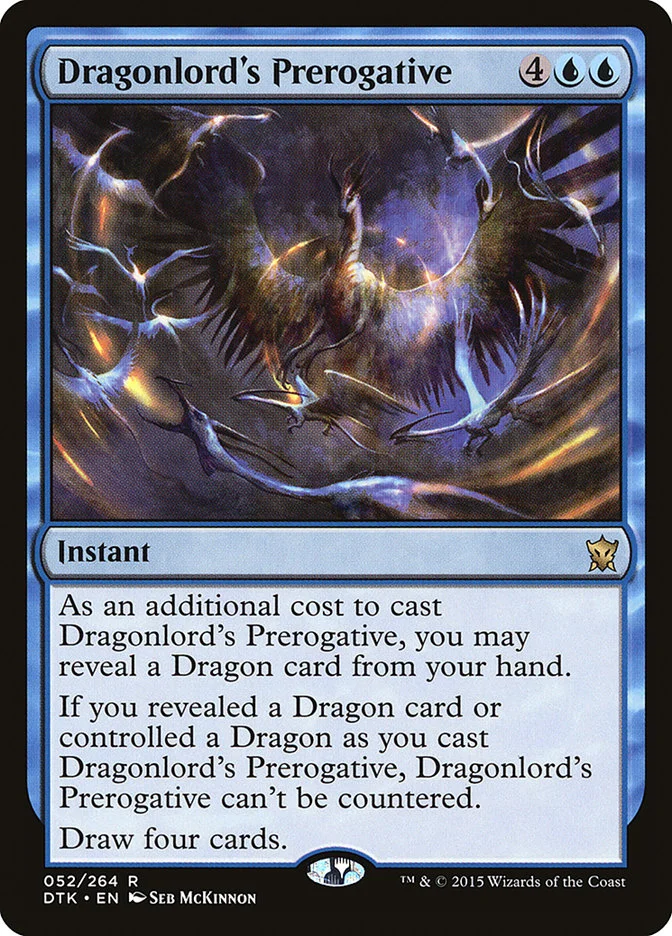 Dragonlord's Prerogative (Dragons of Tarkir) - Magic: The Gathering in TCG Land