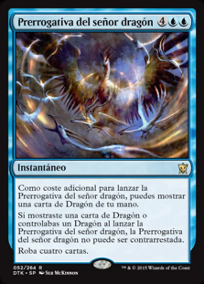 Prerrogativa del señor dragón (Dragons of Tarkir) - Magic: The Gathering in TCG Land