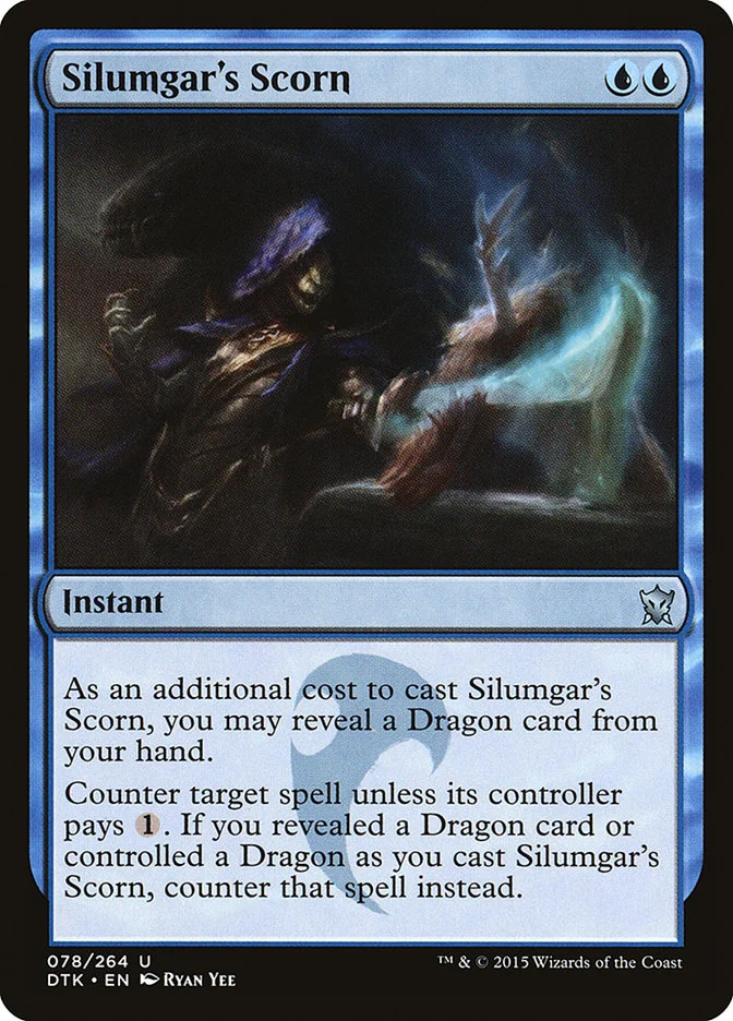Silumgar's Scorn (Dragons of Tarkir) - Magic: The Gathering in TCG Land