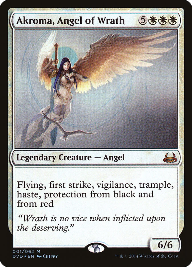 Akroma, Angel of Wrath (Duel Decks Anthology: Divine vs. Demonic) - Magic: The Gathering in TCG Land