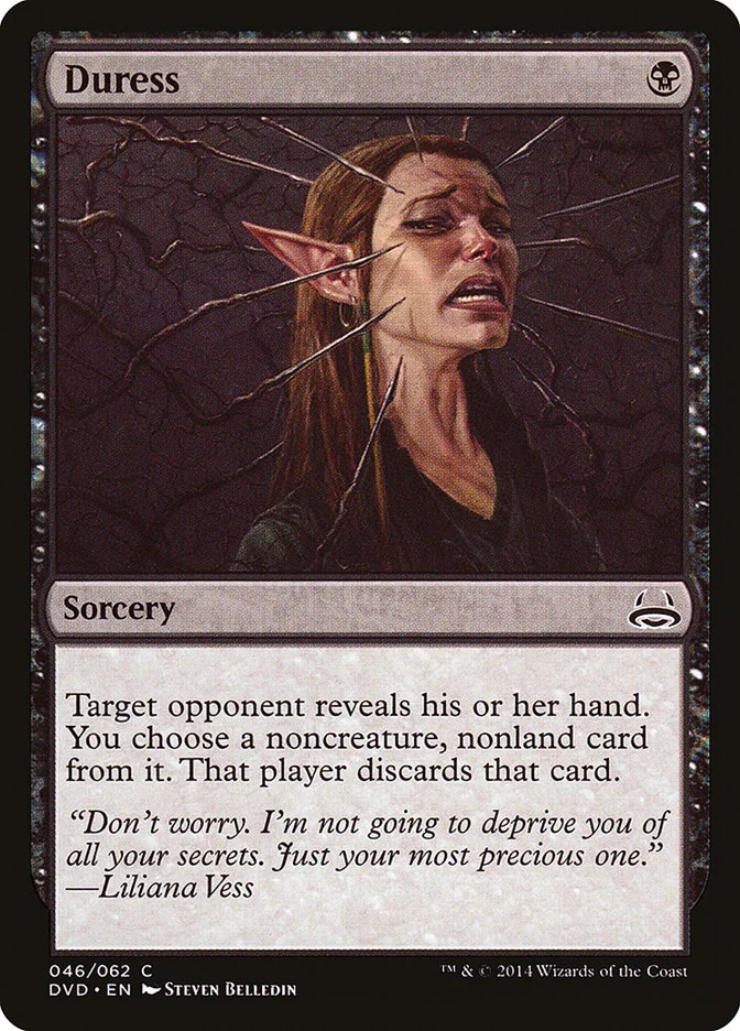 Duress (Duel Decks Anthology: Divine vs. Demonic) - Magic: The Gathering in TCG Land