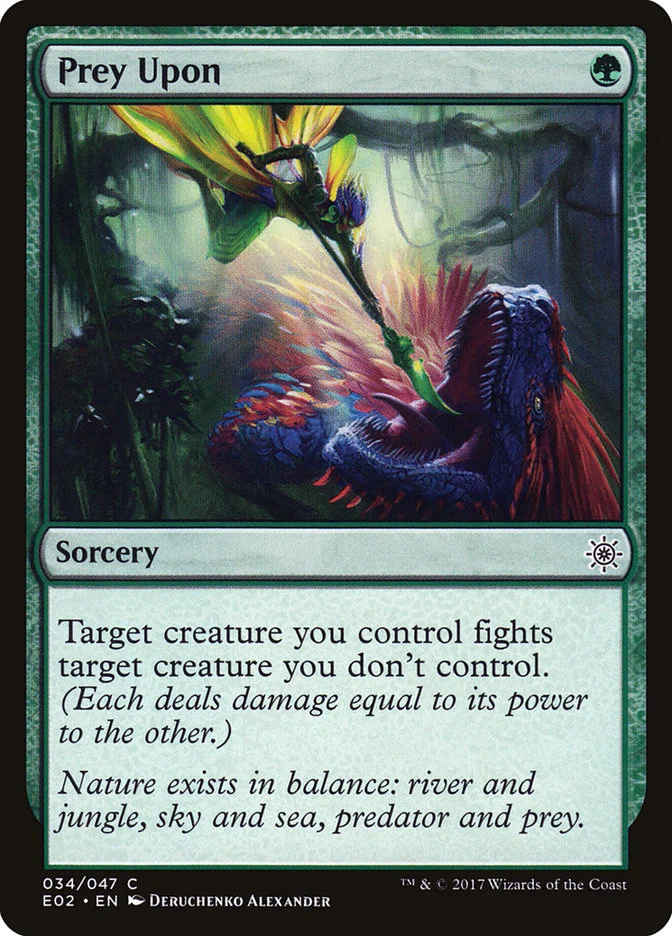 Prey Upon (Explorers of Ixalan) - Magic: The Gathering in TCG Land