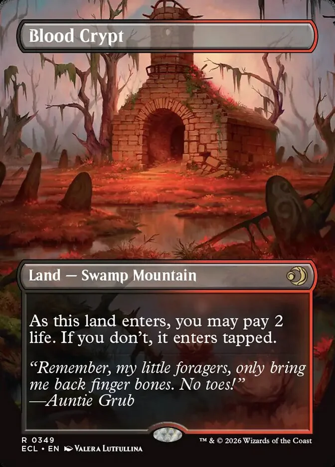 Blood Crypt MTG (Unfinity)