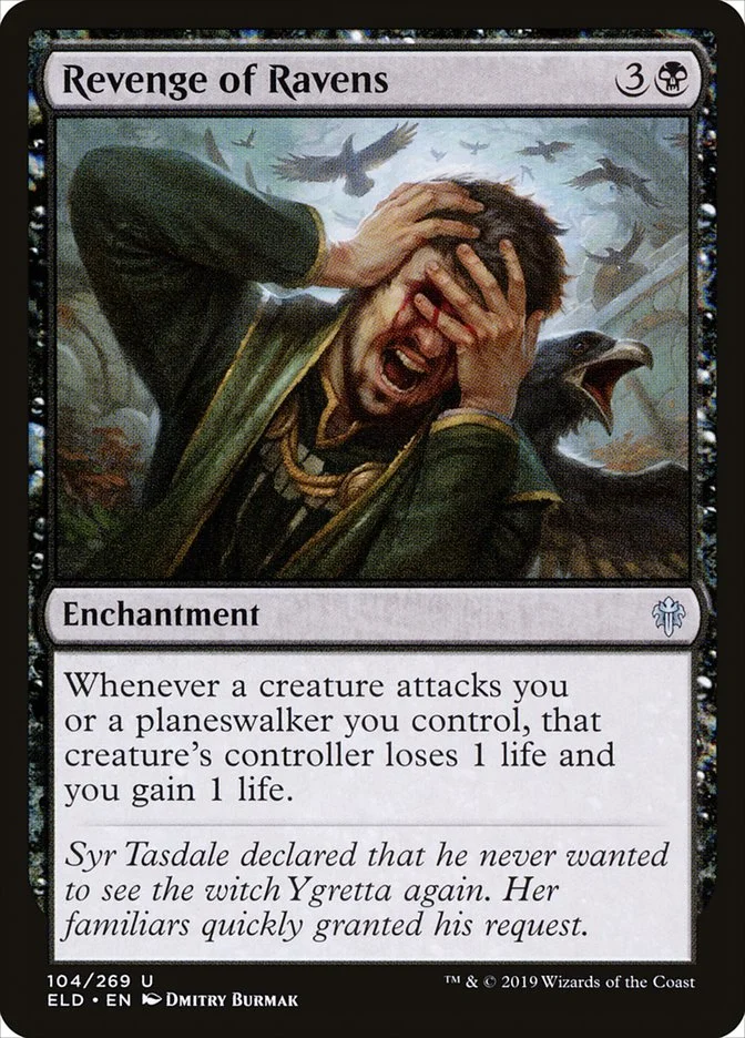 Revenge of Ravens (Throne of Eldraine) - Magic: The Gathering in TCG Land