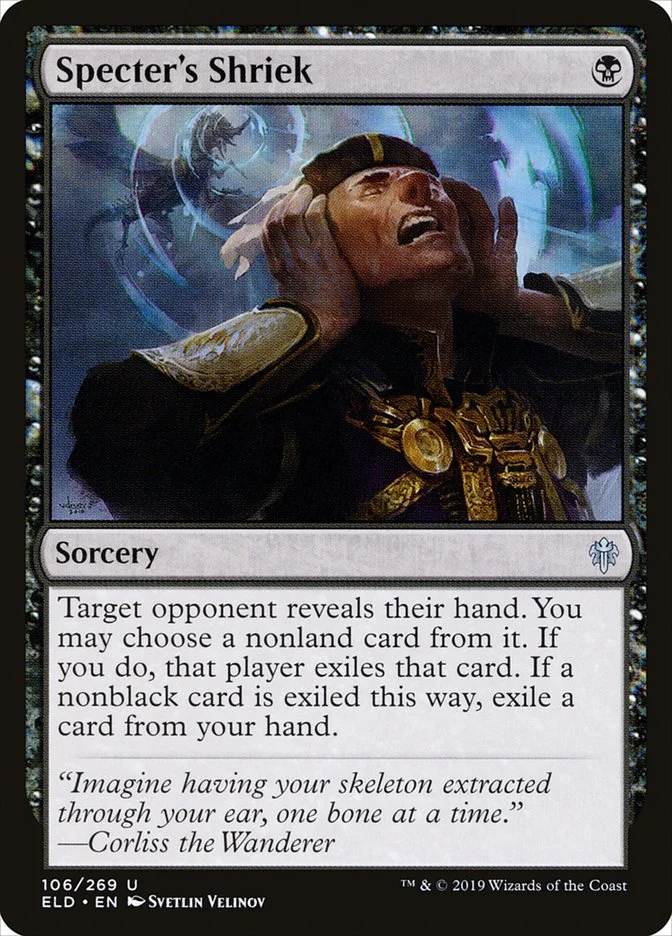 Specter's Shriek (Throne of Eldraine) - Magic: The Gathering in TCG Land