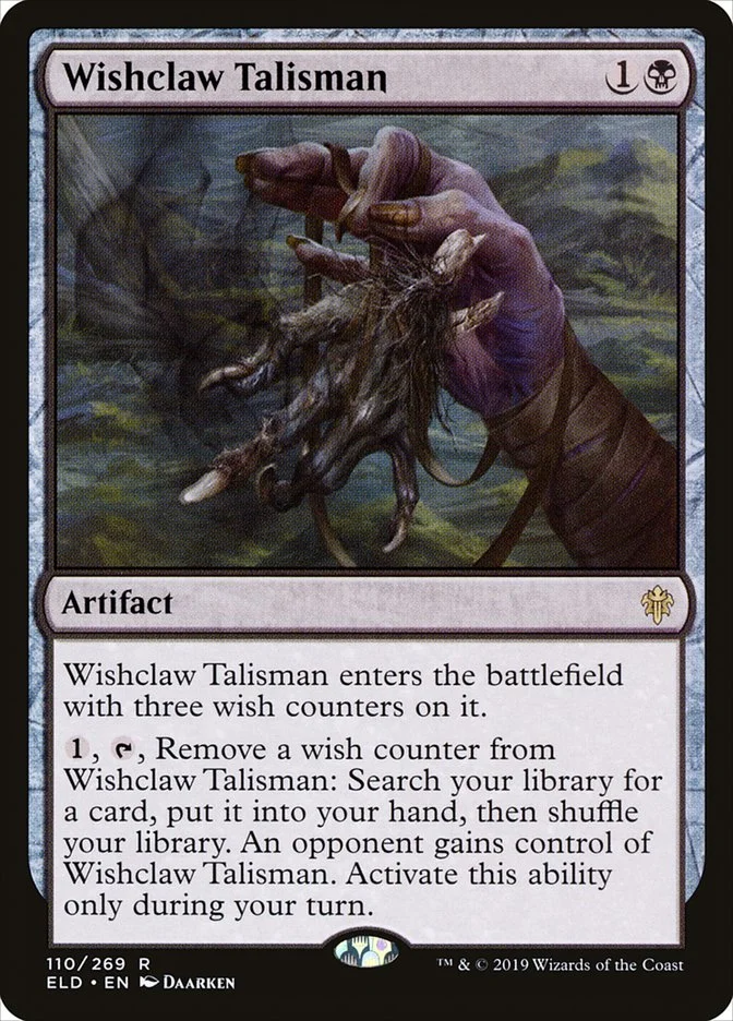 Wishclaw Talisman (Throne of Eldraine) - Magic: The Gathering in TCG Land