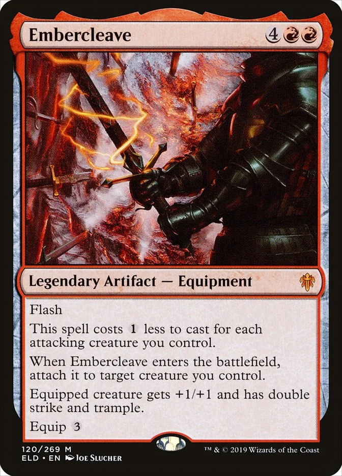 Embercleave (Throne of Eldraine) - Magic: The Gathering in TCG Land