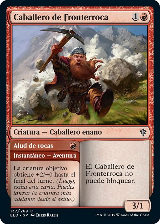 Caballero de Fronterroca (Throne of Eldraine) - Magic: The Gathering in TCG Land México
