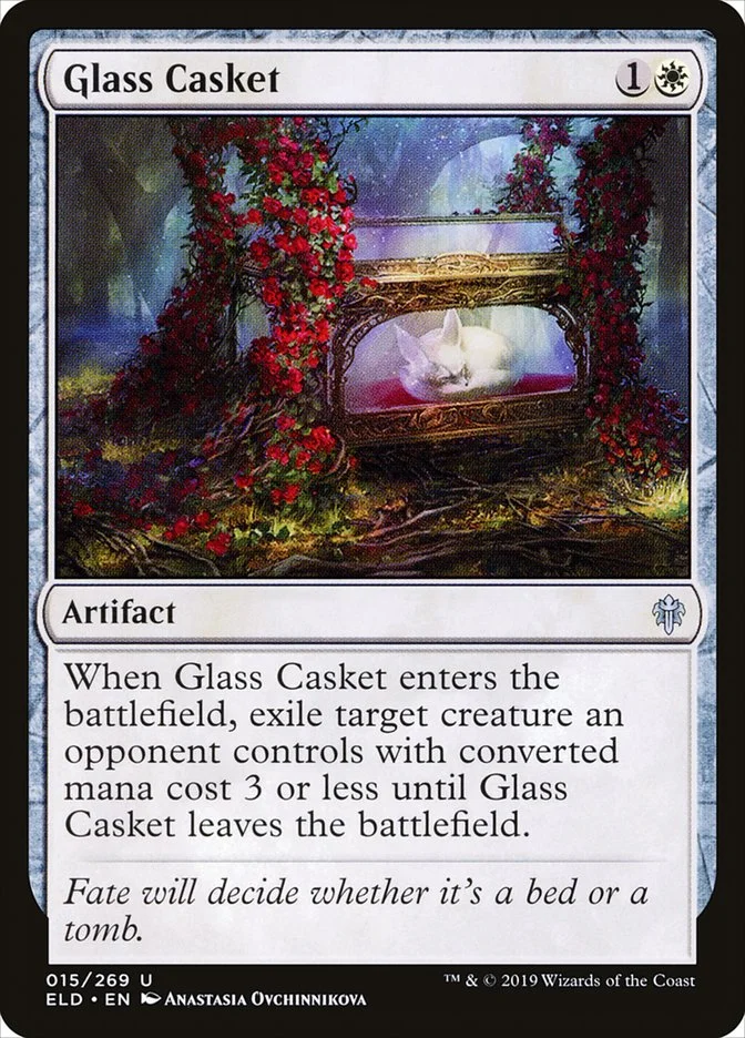 Glass Casket (Throne of Eldraine) - Magic: The Gathering in TCG Land