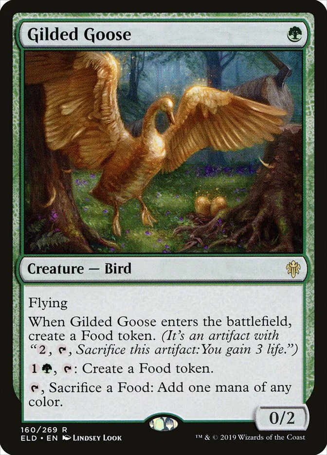 Gilded Goose (Throne of Eldraine) - Magic: The Gathering in TCG Land