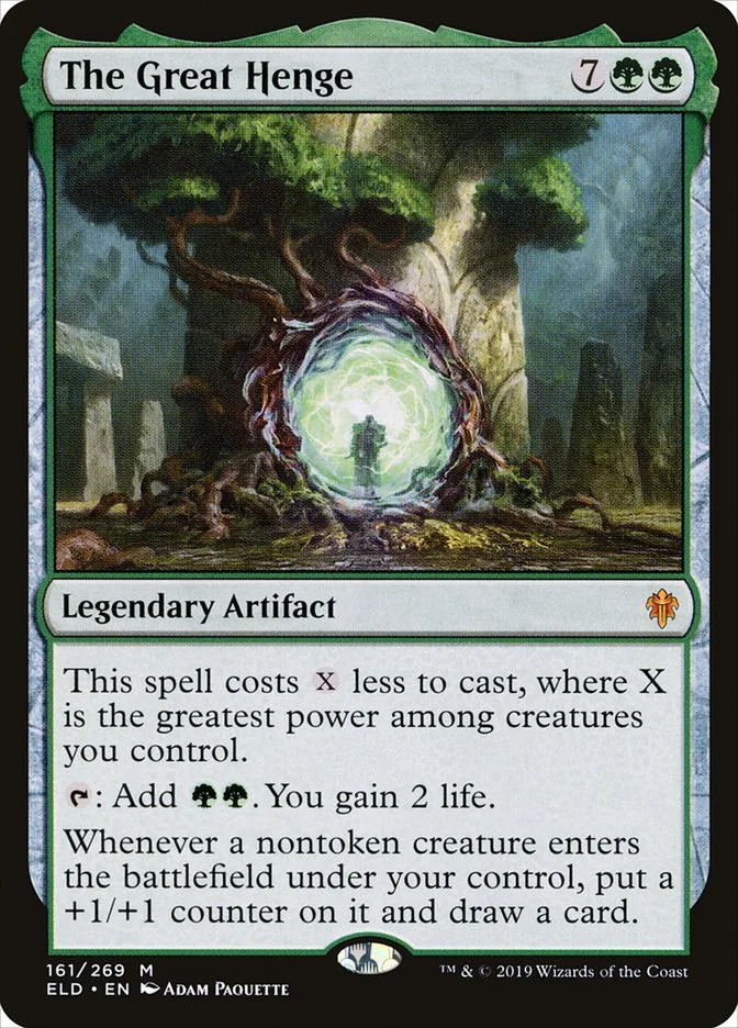 The Great Henge (Throne of Eldraine) - Magic: The Gathering in TCG Land