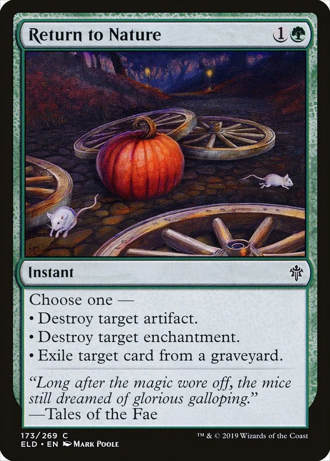 Return to Nature (Throne of Eldraine) - Magic: The Gathering in TCG Land