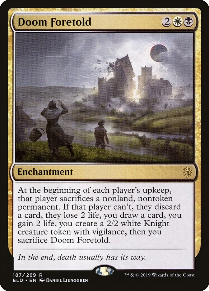 Doom Foretold (Throne of Eldraine) - Magic: The Gathering in TCG Land
