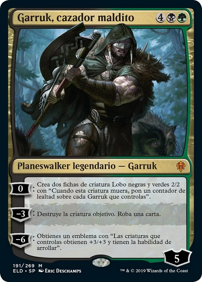 Garruk, cazador maldito (Throne of Eldraine) - Magic: The Gathering in TCG Land