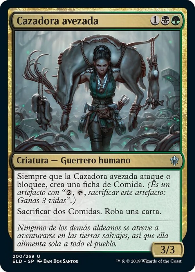 Cazadora avezada (Throne of Eldraine) - Magic: The Gathering in TCG Land