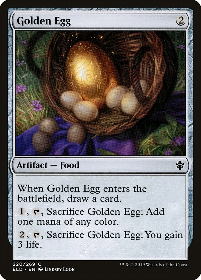 Golden Egg (Throne of Eldraine) - Magic: The Gathering in TCG Land
