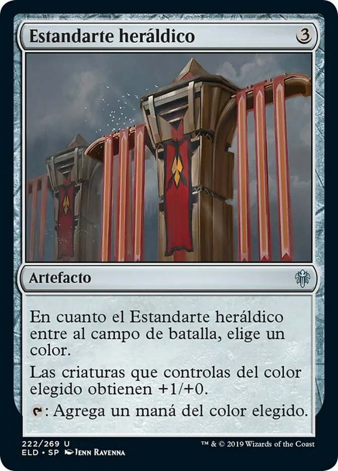 Estandarte heráldico (Throne of Eldraine) - Magic: The Gathering in TCG Land