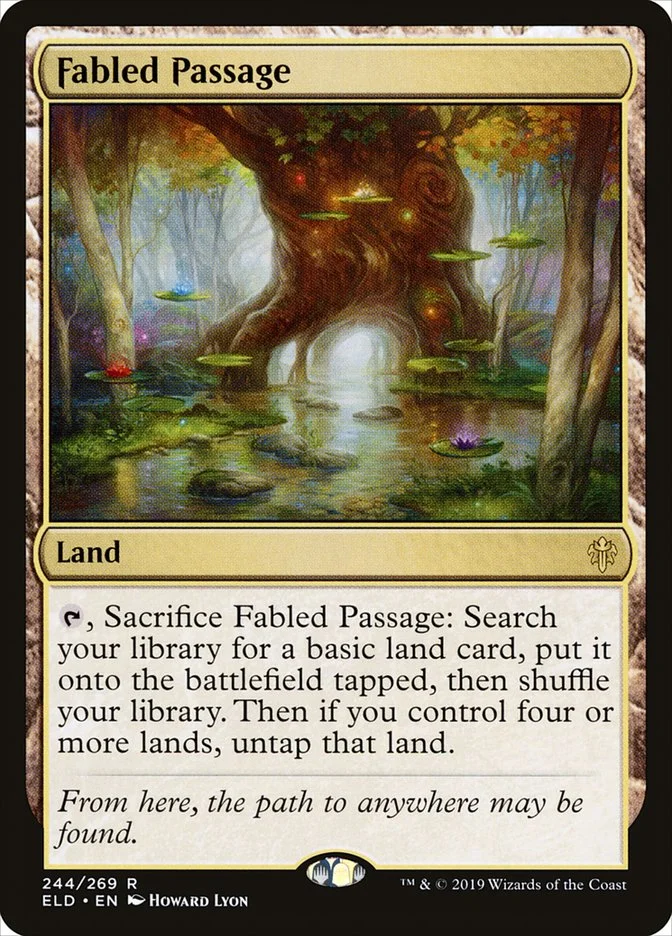 Fabled Passage (Throne of Eldraine) - Magic: The Gathering in TCG Land