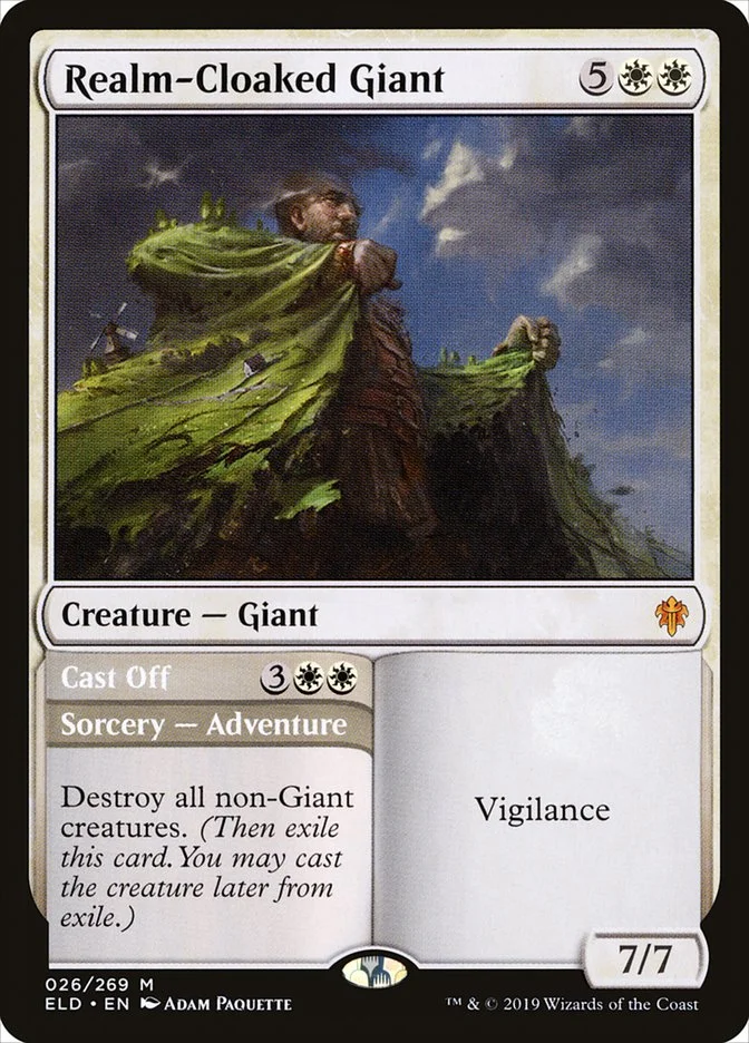 Realm-Cloaked Giant (Throne of Eldraine) - Magic: The Gathering in TCG Land