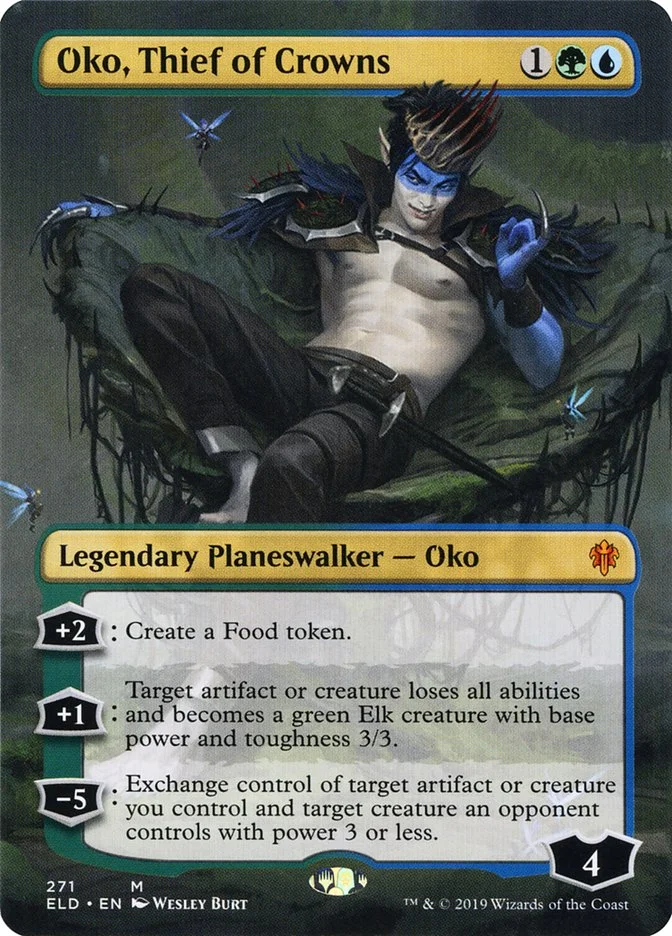 Oko, Thief of Crowns (Throne of Eldraine) - Magic: The Gathering in TCG Land
