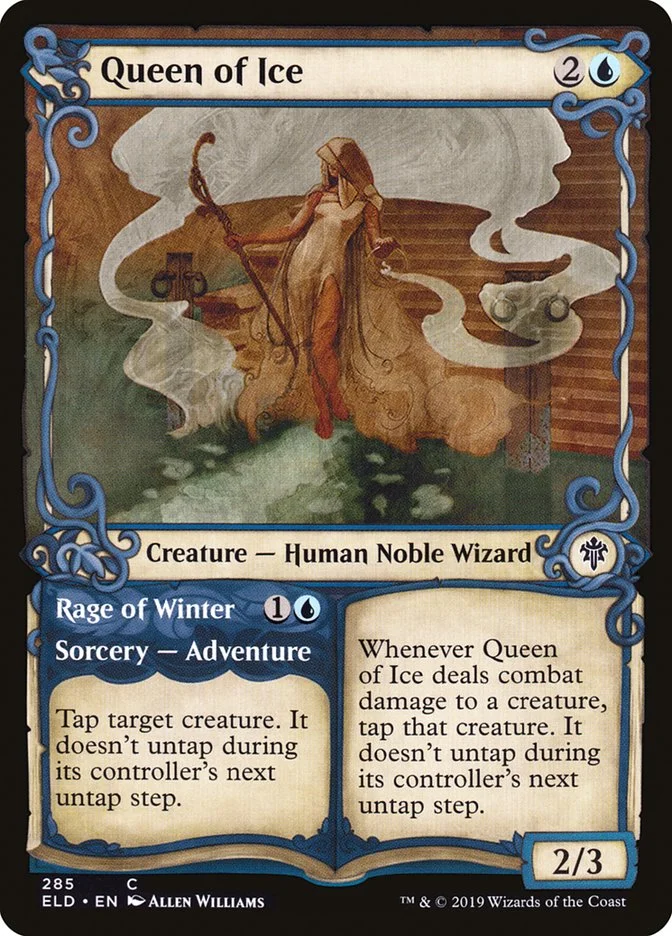 Queen of Ice (Throne of Eldraine) - Magic: The Gathering in TCG Land