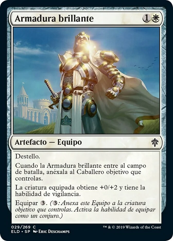 Armadura brillante (Throne of Eldraine) - Magic: The Gathering in TCG Land México