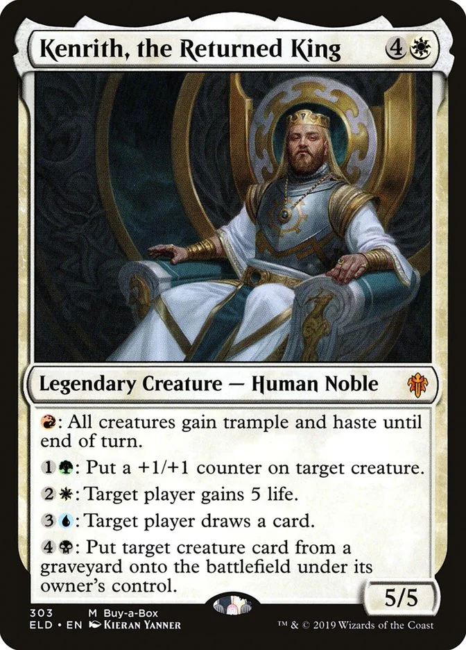 Kenrith, the Returned King (Throne of Eldraine) - Magic: The Gathering in TCG Land