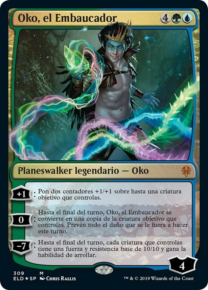 Oko, el Embaucador (Throne of Eldraine) - Magic: The Gathering in TCG Land
