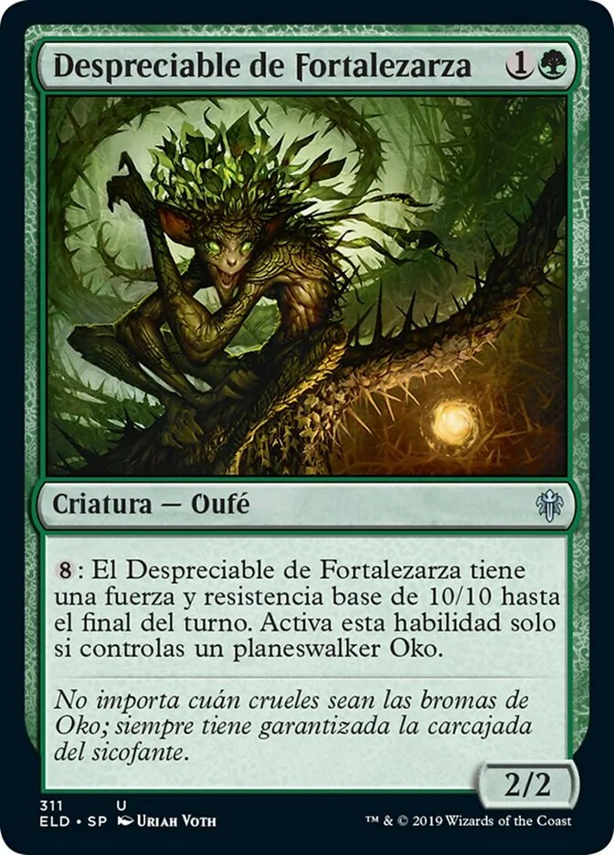 Despreciable de Fortalezarza (Throne of Eldraine) - Magic: The Gathering in TCG Land México