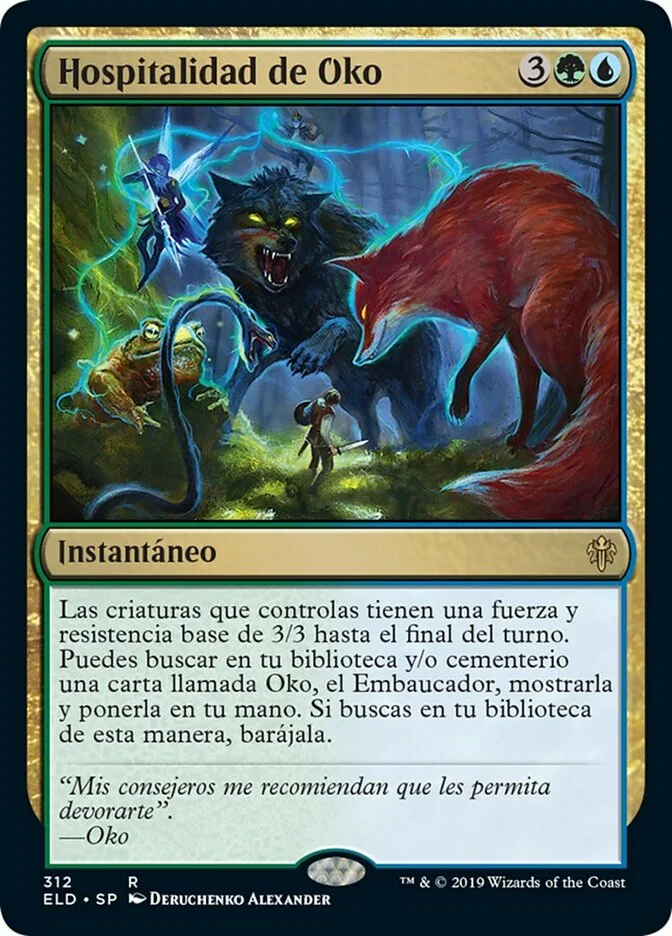 Hospitalidad de Oko (Throne of Eldraine) - Magic: The Gathering in TCG Land