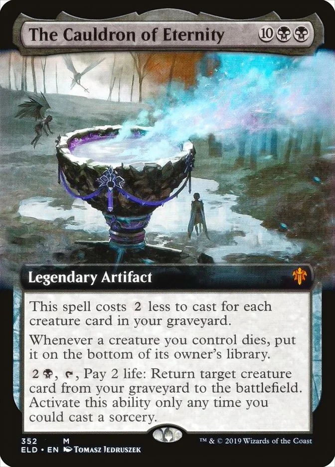 The Cauldron of Eternity (Throne of Eldraine) - Magic: The Gathering in TCG Land