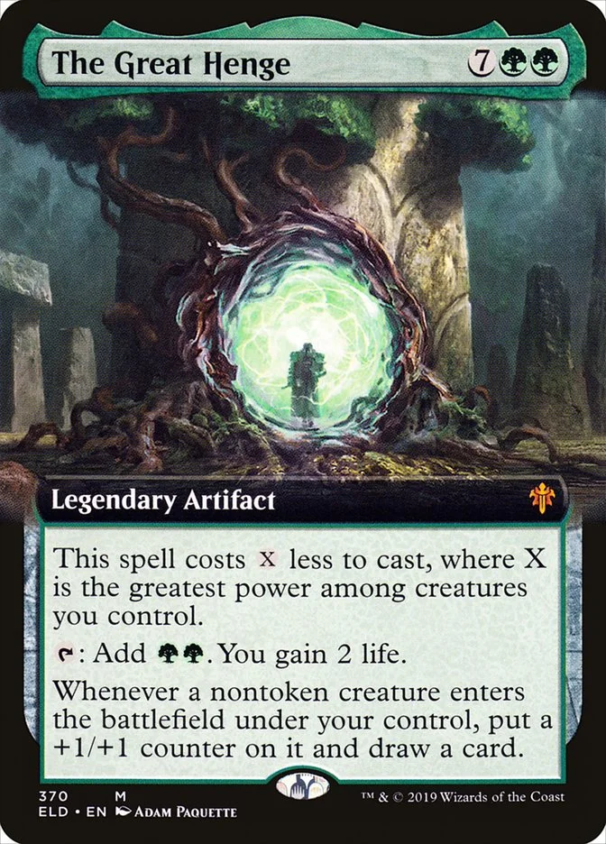 The Great Henge (Throne of Eldraine) - Magic: The Gathering in TCG Land