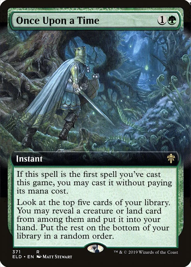 Once Upon a Time (Throne of Eldraine) - Magic: The Gathering in TCG Land