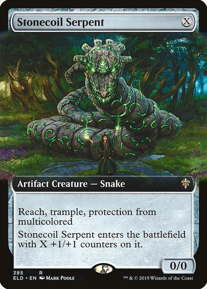 Stonecoil Serpent (Throne of Eldraine) - Magic: The Gathering in TCG Land