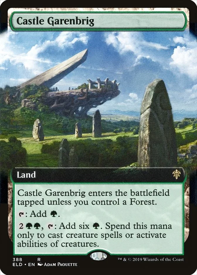 Castle Garenbrig (Throne of Eldraine) - Magic: The Gathering in TCG Land
