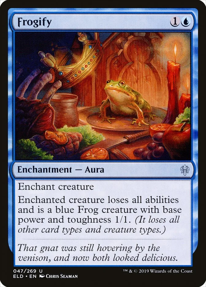 Frogify (Throne of Eldraine) - Magic: The Gathering in TCG Land