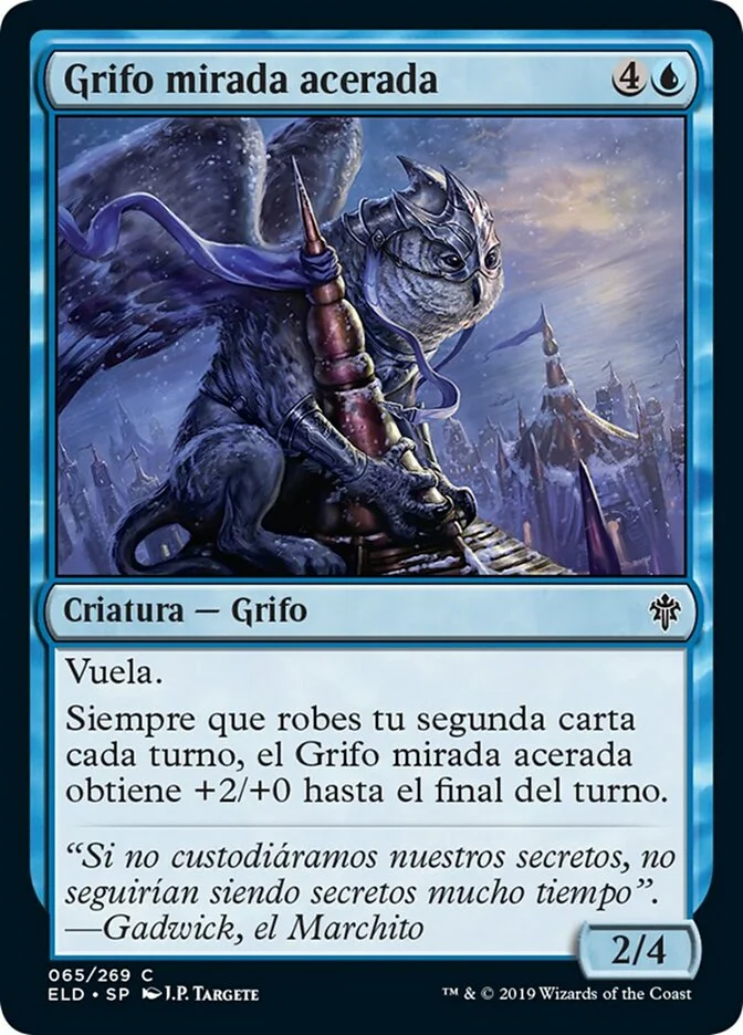 Grifo mirada acerada (Throne of Eldraine) - Magic: The Gathering in TCG Land