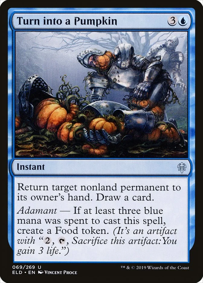Turn into a Pumpkin (Throne of Eldraine) - Magic: The Gathering in TCG Land