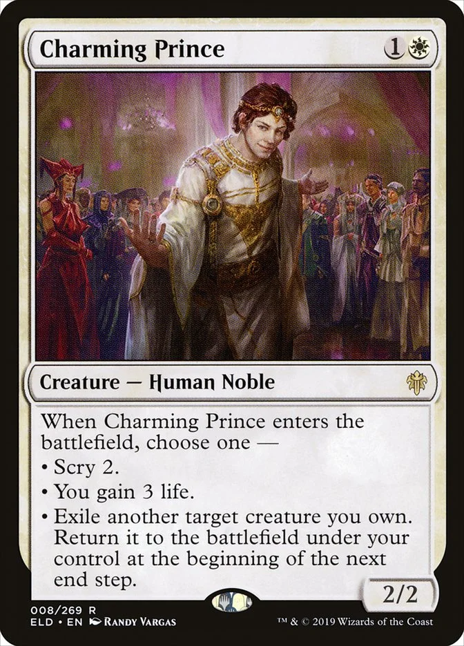 Charming Prince (Throne of Eldraine) - Magic: The Gathering in TCG Land