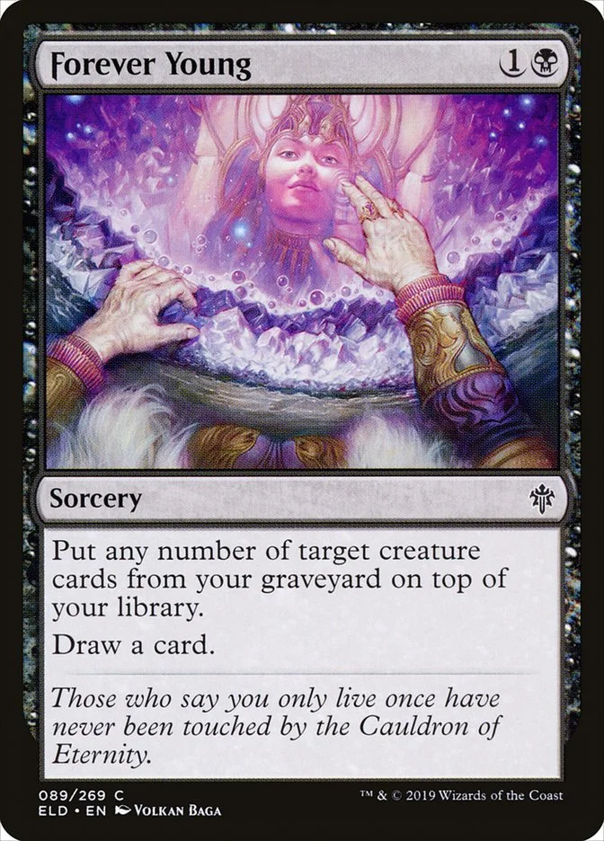 Forever Young (Throne of Eldraine) - Magic: The Gathering in TCG Land