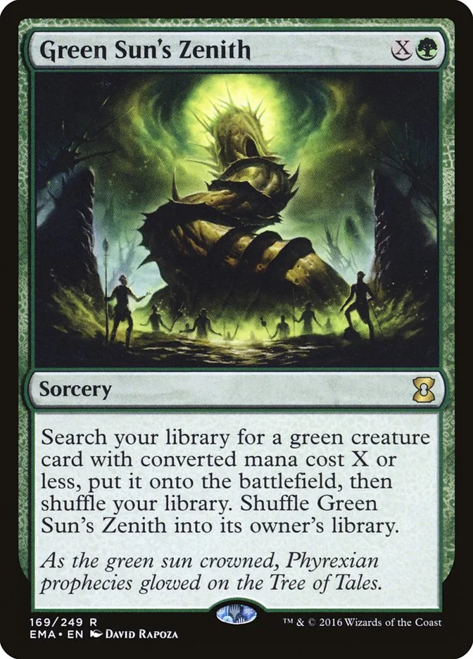 Green Sun's Zenith (Eternal Masters) - Magic: The Gathering in TCG Land México