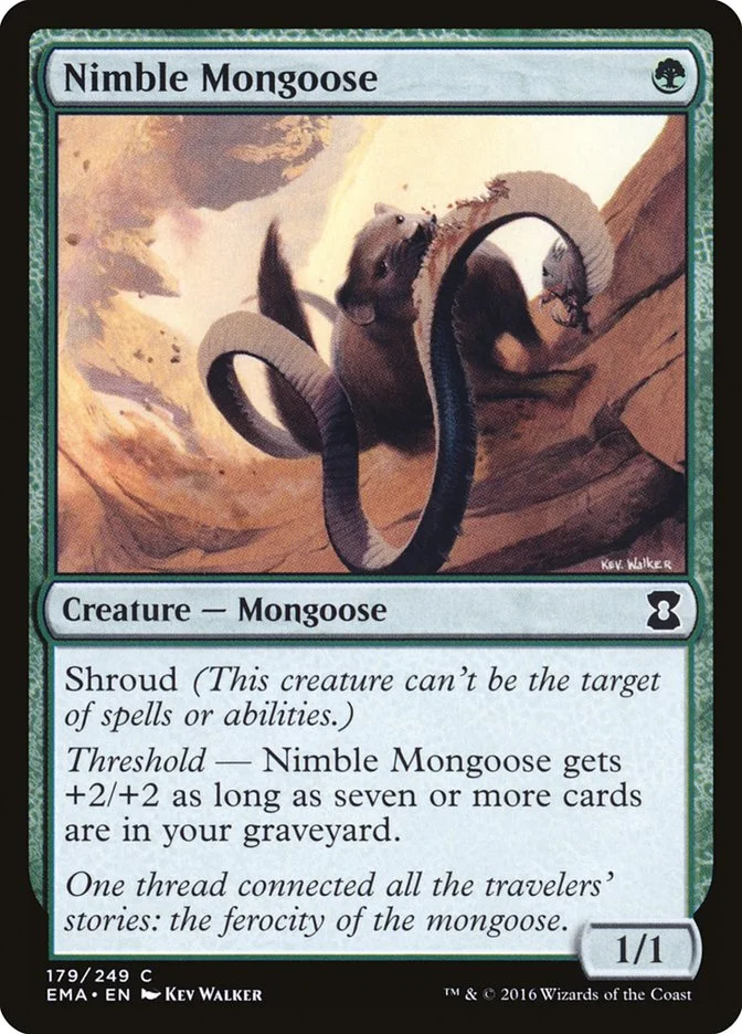 Nimble Mongoose (Eternal Masters) - Magic: The Gathering in TCG Land