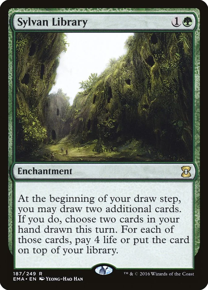 Sylvan Library (Eternal Masters) - Magic: The Gathering in TCG Land