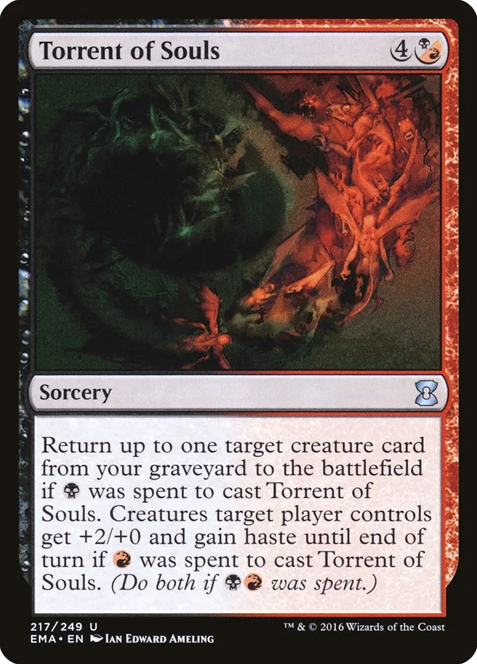 Torrent of Souls (Eternal Masters) - Magic: The Gathering in TCG Land
