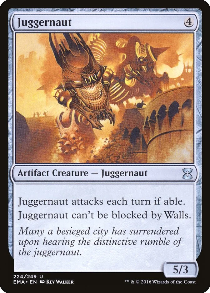 Juggernaut (Eternal Masters) - Magic: The Gathering in TCG Land
