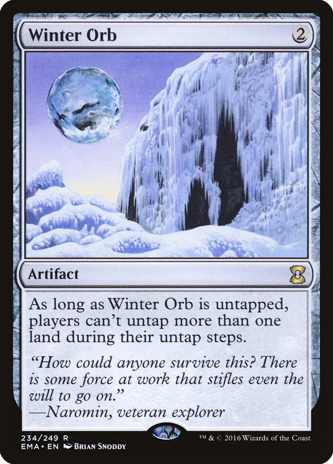 Winter Orb (Eternal Masters) - Magic: The Gathering in TCG Land